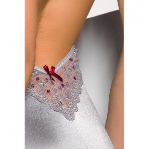 Серебристое платье Cheli S/M (иной угол)