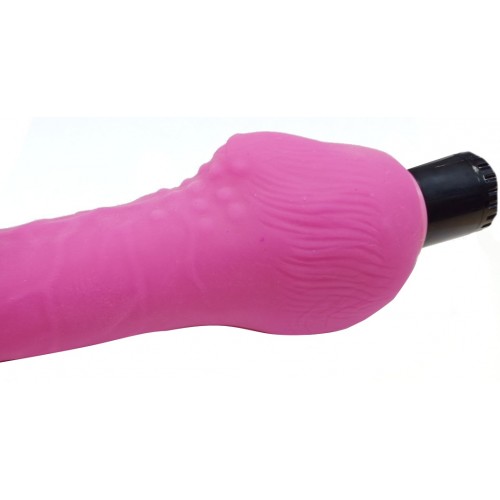 Розовый вибратор Realistic