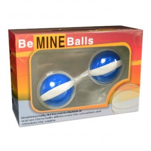 Вагинальные шарики Be Mine Balls черные