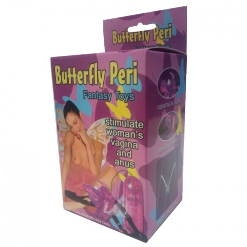 Вибро-бабочка на ремешках Butterfly Peri