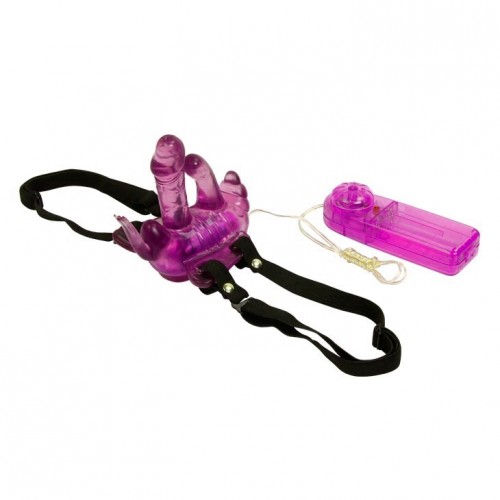 Вибро-бабочка на ремешках Butterfly Peri