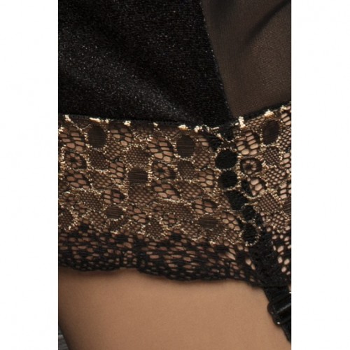 Черная сорочка Ceres L/XL