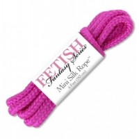 Бондажная верёвка FF Mini Silk Rope розовая
