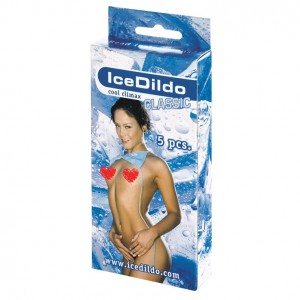 Фаллос из льда IceDildo (иной угол)