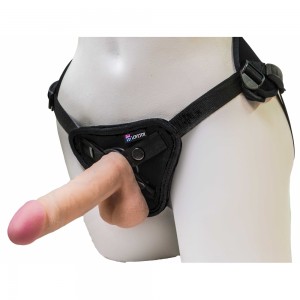 Страпон с двумя насадками Uni strap 6 Harness best of all Страпон с двумя насадками Uni strap 6 Harness best of all (иной угол)