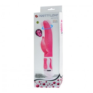 Вибратор с клиторальным стимулятором Pretty Love Antoine (иной угол)