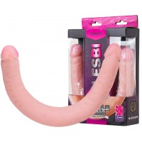 Двусторонний фаллоимитатор LoveToy LESBI TOUCH, 43 см
