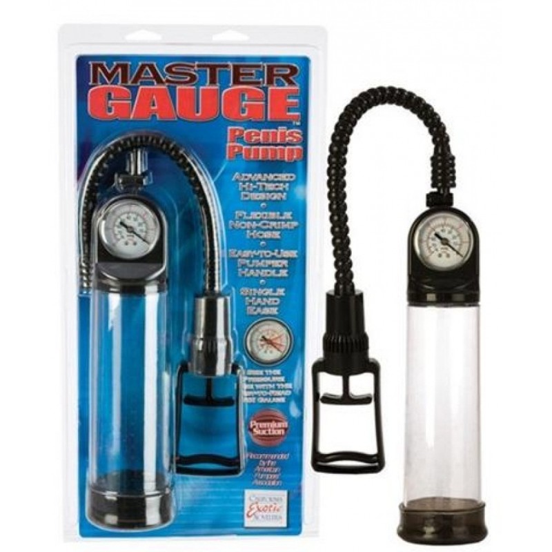 Вакуумная помпа со встроенным манометром Master Gauge