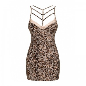 Оригинальная эротическая сорочка и трусики Jungirl S/M (иной угол)