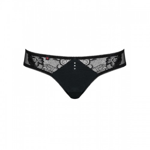 Черные трусики стринги Oradea L/XL