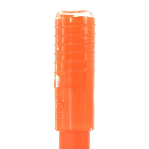 Тонкий карманный вибратор Go Stix мандариновый