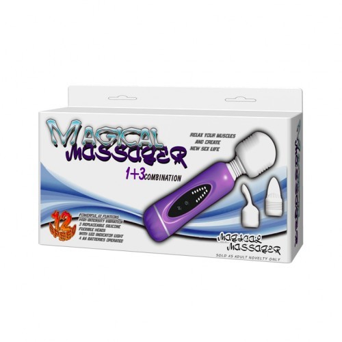 Вибромассажер Power Wand Magical Massager фиолетовый