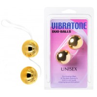 Вагинальные шарики Dream Toys, золотистые, Ø3,5 см