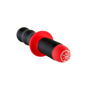 Анальный вибратор Black & Red by TOYFA, 10 режимов вибрации, водонепроницаемый, силикон, чёрный, 28 см, Ø 5,4 см Анальный вибратор Black & Red by TOYFA, 10 режимов вибрации, водонепроницаемый, силикон, чёрный, 28 см, Ø 5,4 см (иной угол)