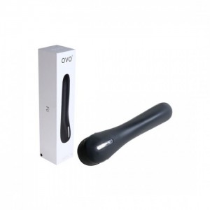 Вибратор черный классика (иной угол)