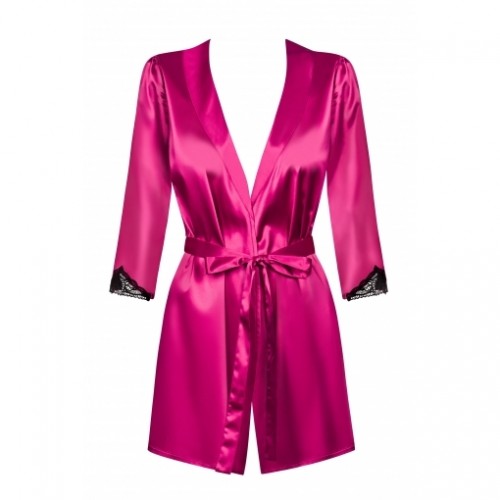 Розовый пеньюар Satinia L/XL