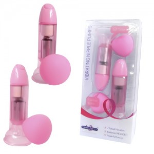 Вакуумная помпа для сосков с вибрацией Seven Creation (иной угол)