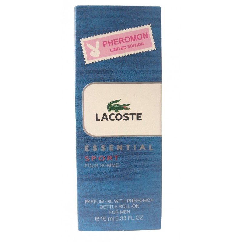 Духи с феромонами (масляные) Lacoste Essential Sport мужские 10 мл
