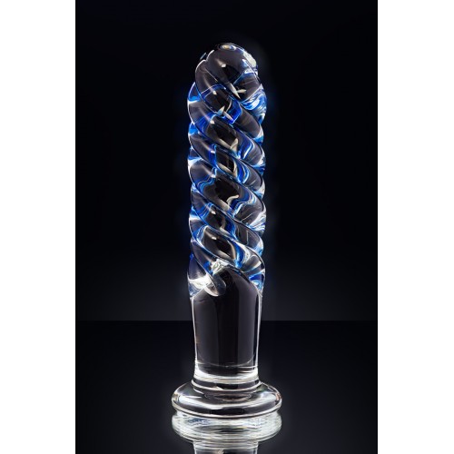 Анальная втулка Sexus Glass, стекло, прозрачная, 16 см, Ø 3 см