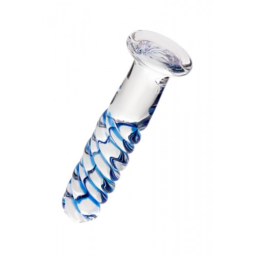 Анальная втулка Sexus Glass, стекло, прозрачная, 16 см, Ø 3 см