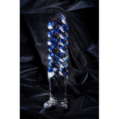 Анальная втулка Sexus Glass, стекло, прозрачная, 16 см, Ø 3 см
