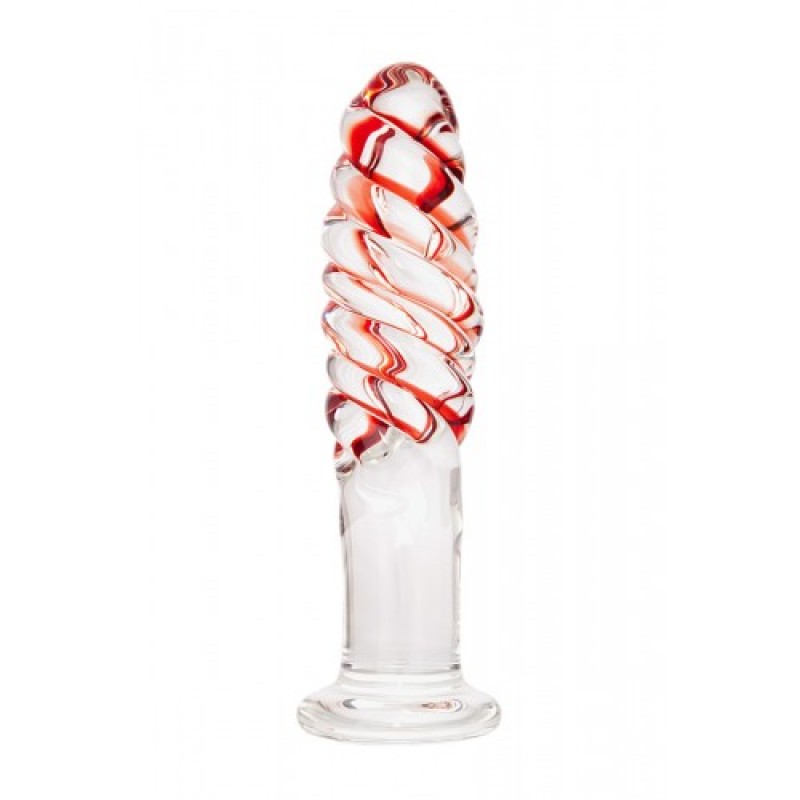 Анальная втулка Sexus Glass, стекло, прозрачная, 15,5 см, Ø 3,5 см