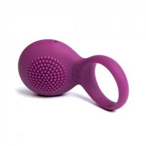 Перезаряжаемое фиолетовое виброкольцо Svakom Tyler (иной угол)