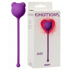 Фиолетовый вагинальный шарик Emotions Roxy