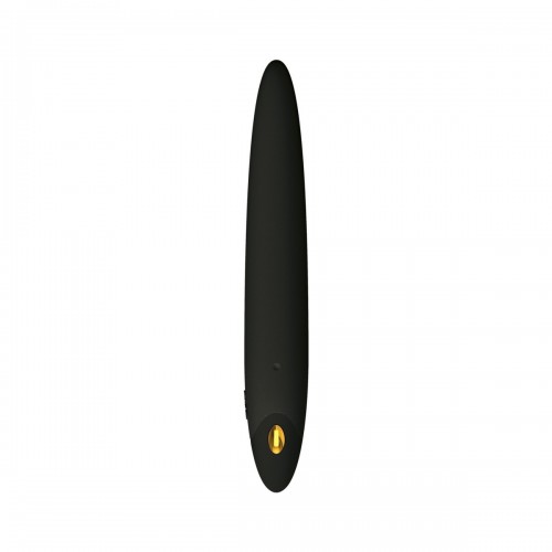 Перезаряжаемый черный мини-вибратор Ovo D5