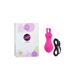 Розовый вибромассажер Lust L1 (иной угол)