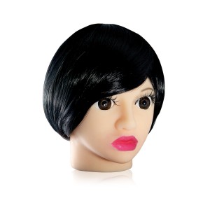 Мастурбатор в виде головы брюнетки Susie (иной угол)