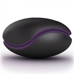 Вибромассажер для пар Zini Deux черный (иной угол)