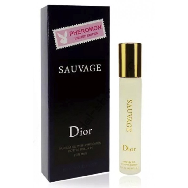 Духи с феромонами мужские Sauvage Christian Dior 10 мл