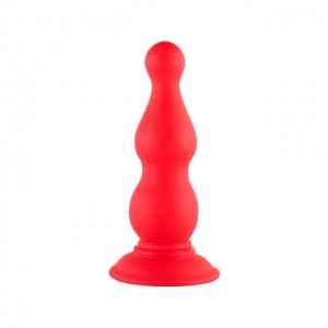 Красная анальная втулка Black and Red