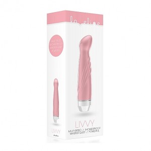 Вибратор для точки G Livvy Pink (иной угол)