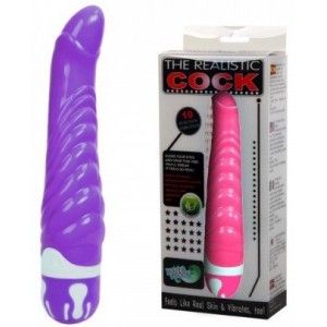 Хай-тек вибратор The Realistic Cock фиолетовый