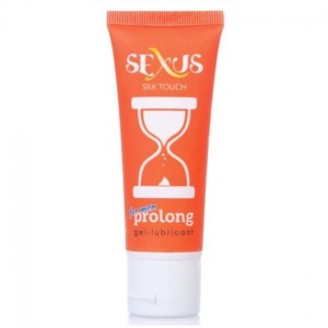 Продлевающая гель-смазка Sexus на водной основе для мужчин Silk Touch Prolong 50мл