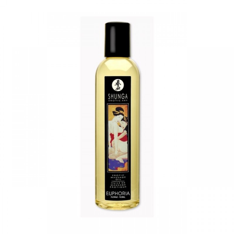 Возбуждающее массажное масло Shunga Euphoria Organica 250 мл