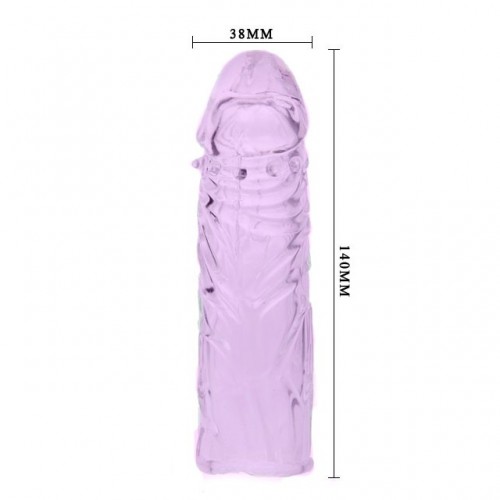 Насадка на пенис розовая Penis Sleeve