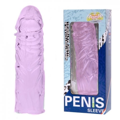 Насадка на пенис розовая Penis Sleeve