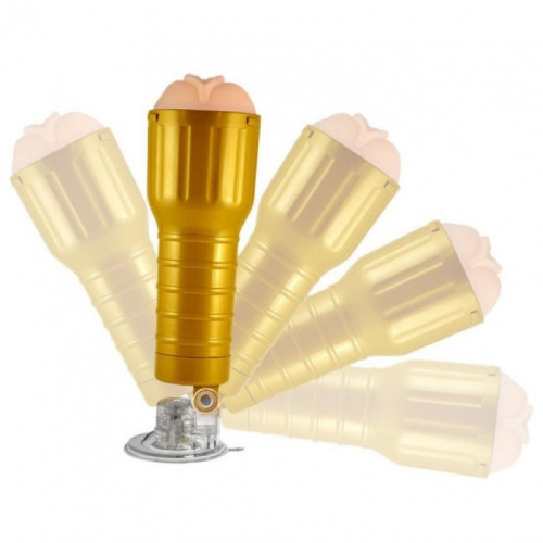 Золотистый мастурбатор High Quality Desire Cup 