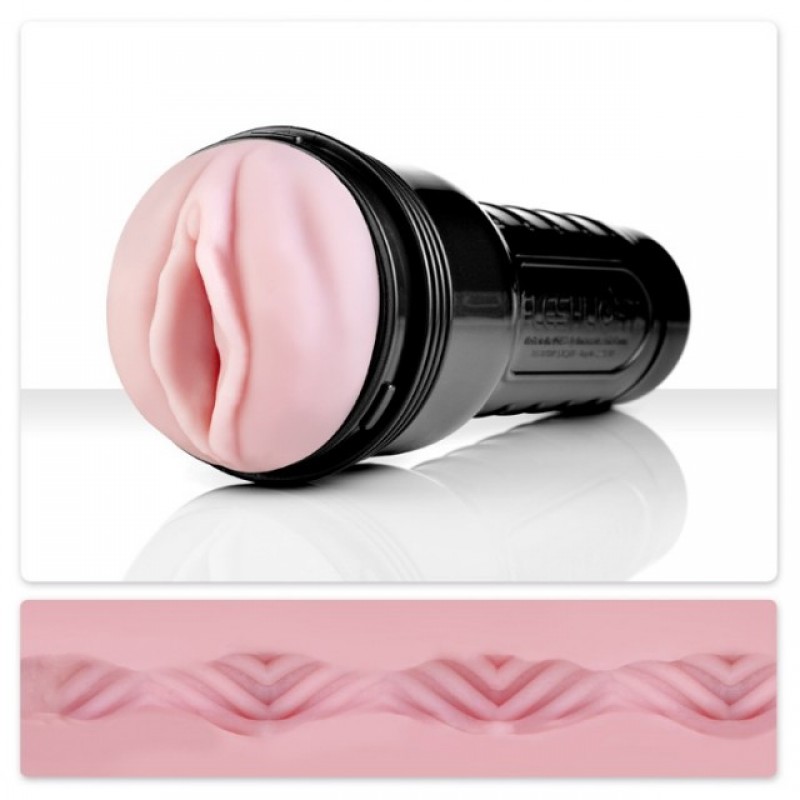 Вагина-мастурбатор с волнообразным каналом Fleshlight: Pink Lady Vortex Original