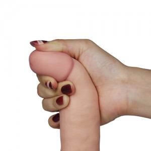 Вибратор с пультом управления The Ultra Soft Dude 19 см (иной угол)