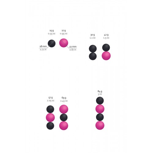 Вагинальные шарики на магнитах Geisha Balls Magnetic 