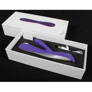 Перезаряжаемый вибратор Ovo E5 Rabbit (иной угол)