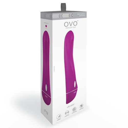 Вибратор OVO, фуксия