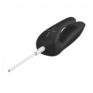 Вибратор Rabbit Ovo J2 перезаряжаемый черный (иной угол)