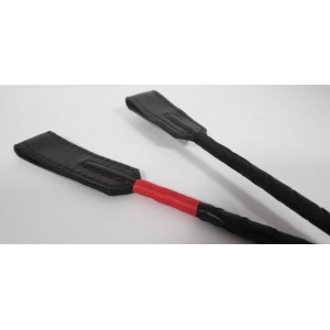 Эксклюзивный кожаный cтек с петлей на конце 72 см (иной угол)