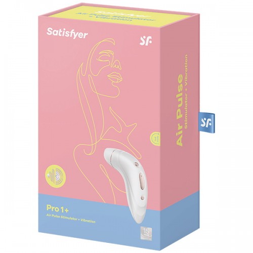 Вакуумно-волновой бесконтактный вибростимулятор клитора Satisfyer Pro Plus Vibration