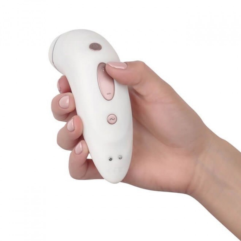 Клиторальный стимулятор с вибрацией Satisfyer Curvy 2+, розовый J2018-81-3 - Satisfyer - Вакуумно-волновые стимуляторы клитора - Купить